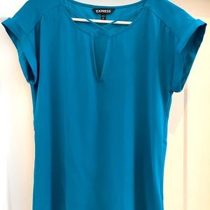 Teal blouse. Gently used
